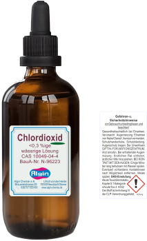 Chlordioxid 0,3% AC 100ml Braunglas CDL - MHD 12 Monate